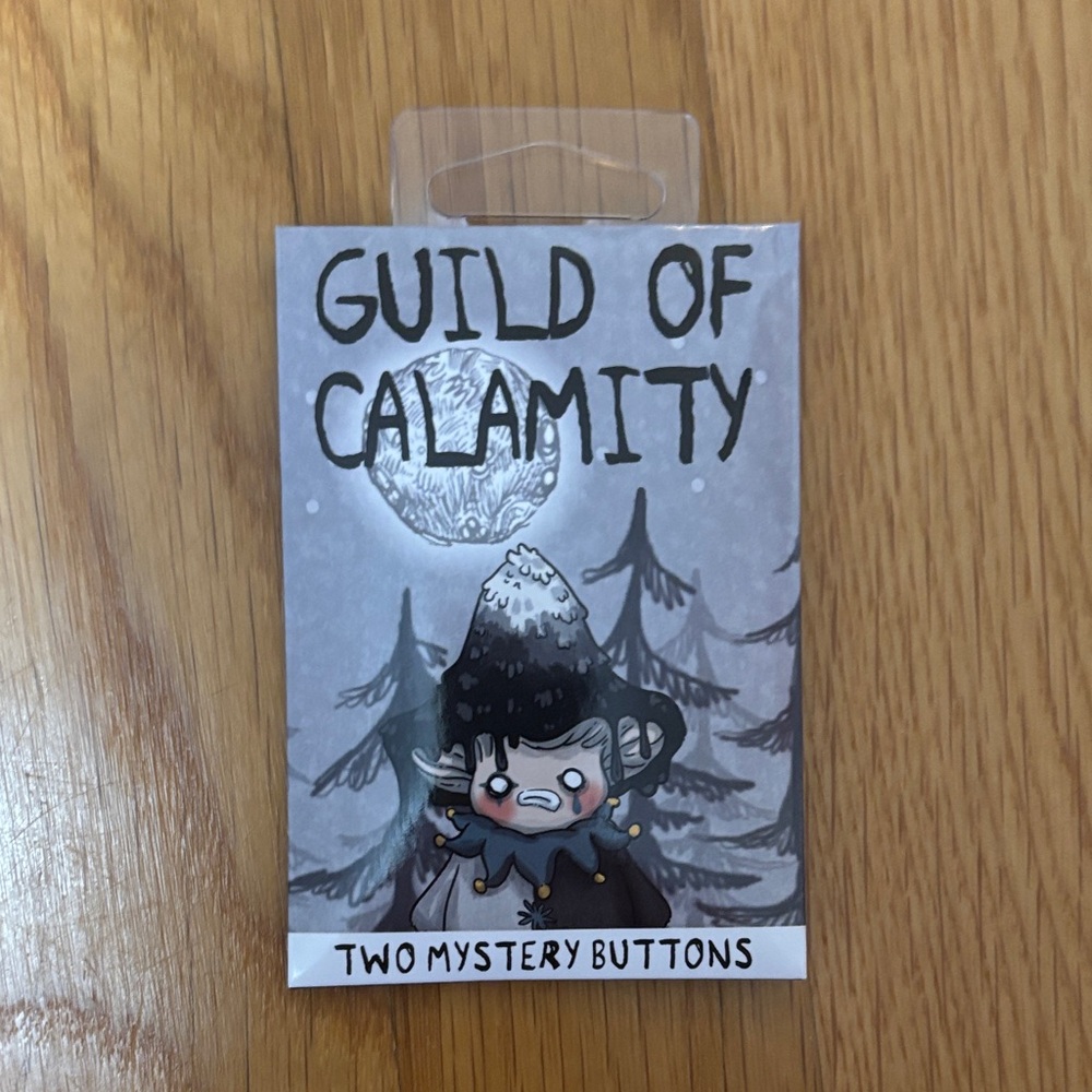 Hot Topic Guild of Calamity Mystery Pin Buttons Blind Box